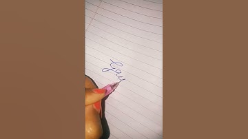 "Gauri" beautiful name in cursive writing #cursivewriting #calligraphy #shortvideo