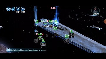 [TW fleet] Executrix (Scythe, ITF, Vader) vs. triple-attacker Executor (4-star P1): 20 banners
