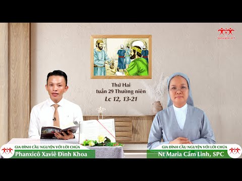 Video Gia đình cầu nguyện với Lời Chúa: Thứ Hai tuần 29 mùa... - youtube
