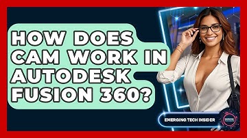 How Does CAM Work In Autodesk Fusion 360? - Emerging Tech Insider