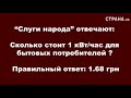 «Слуги народа» отвечают сколько стоит электроэнергия для населения | Страна.ua