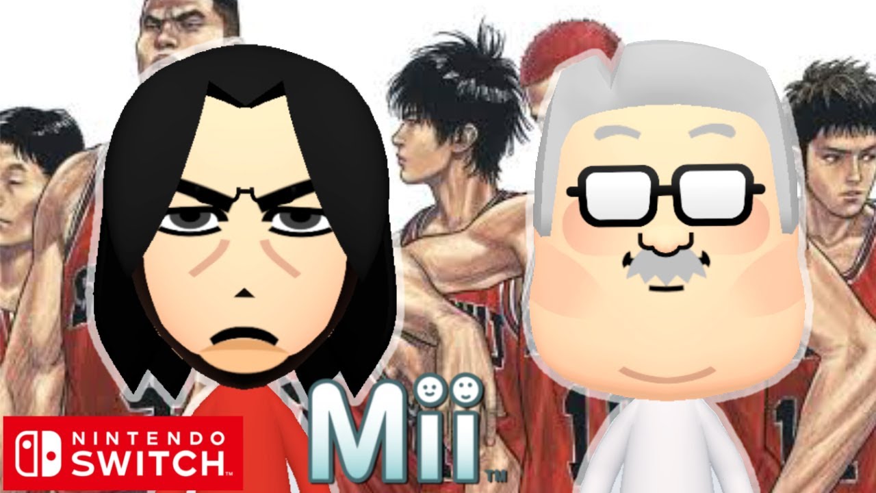 スラムダンク】三井寿 安西先生 Mii作り方【Nintendo Switch】 - YouTube