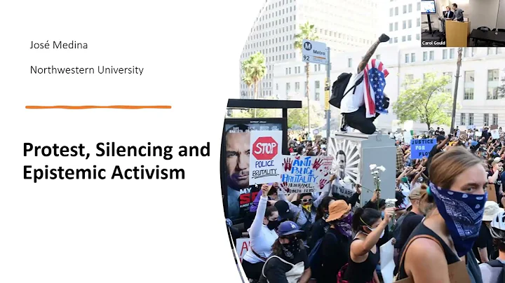 Jose Medina, "Protest, Silencing, and Epistemic Activism" at CGEP