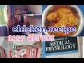 Daily routine vlogchicken recipe