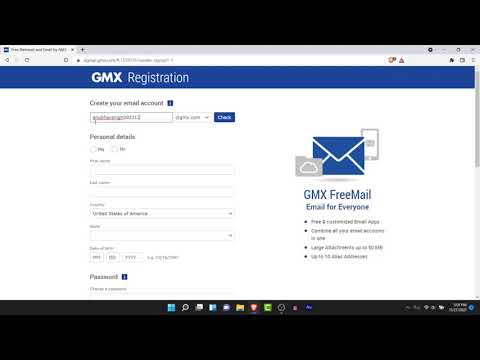 How to Create GMX Mail Account 2021 | Sign Up gmx.com