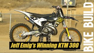 Jeff Emig's Loretta's Winning KTM300! | Whiskey Throttle Media