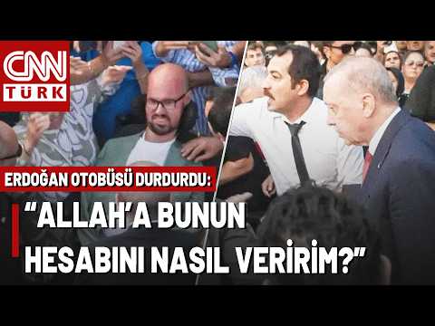 Erdoğan Stops the Bus After Seeing a Young Man with a Disability! “How Could I Answer to God for ...