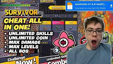 Survivor!.io HACK/MOD Unlimited Gems & Ammo - iOS iPhone iPad Android MOD APK