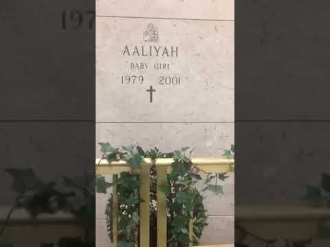 Visiting Aaliyah final resting place - YouTube