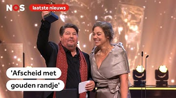 Martijn Krabbé bedankt kijkers op Televizier-Ring Gala