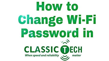 How to Change WiFi Password of Classic Tech | Change WiFi Password in Classic Tech 2020