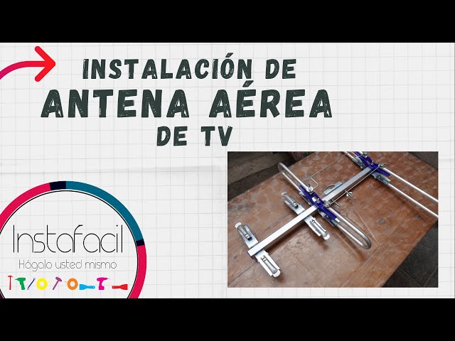 Cómo instalar una antena [tutorial] - Electricidad Gómez