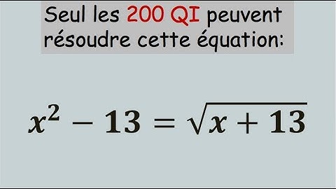 Vous devriez apprendre cette astuce Mathématiques Olympiade