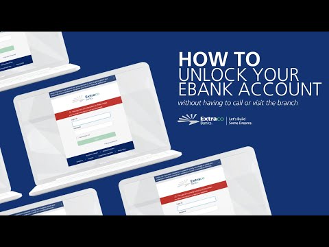 How to Unlock Your eBank Account