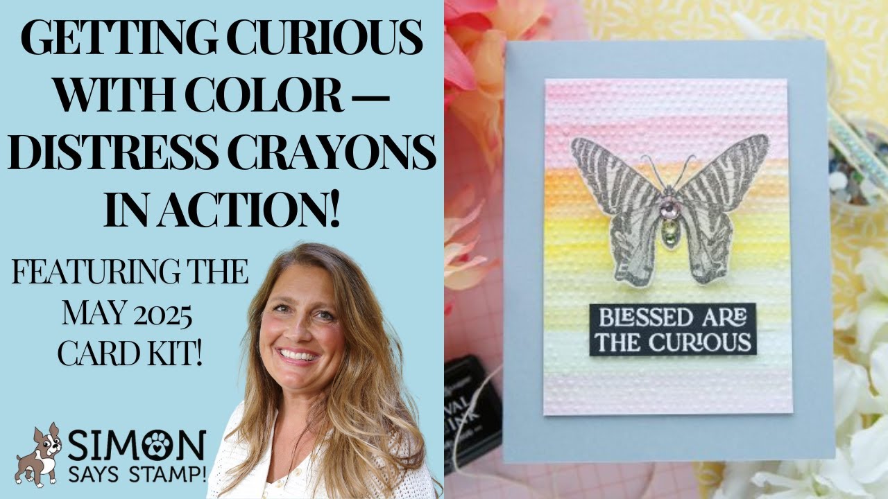 Getting Curious with Color—Distress Crayons in Action! - YouTube
