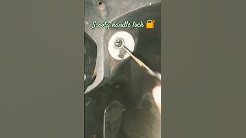 honda Activa scooty ka handle lock kaise kare is video me information  #viral #shorts #trending 👨‍🔧