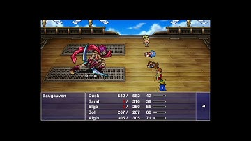 Final Fantasy Dimensions (iOS) - First Baugauven Fight