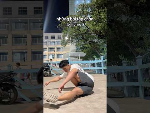 tập chân ở
