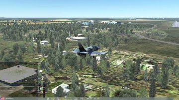 DCS: L-39 First landing (TailStrike)