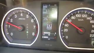 Расход бензина на автомобиле HONDA CRV  2007