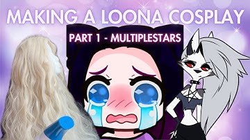 Making a Loona wig [Helluva Boss - Part 1]