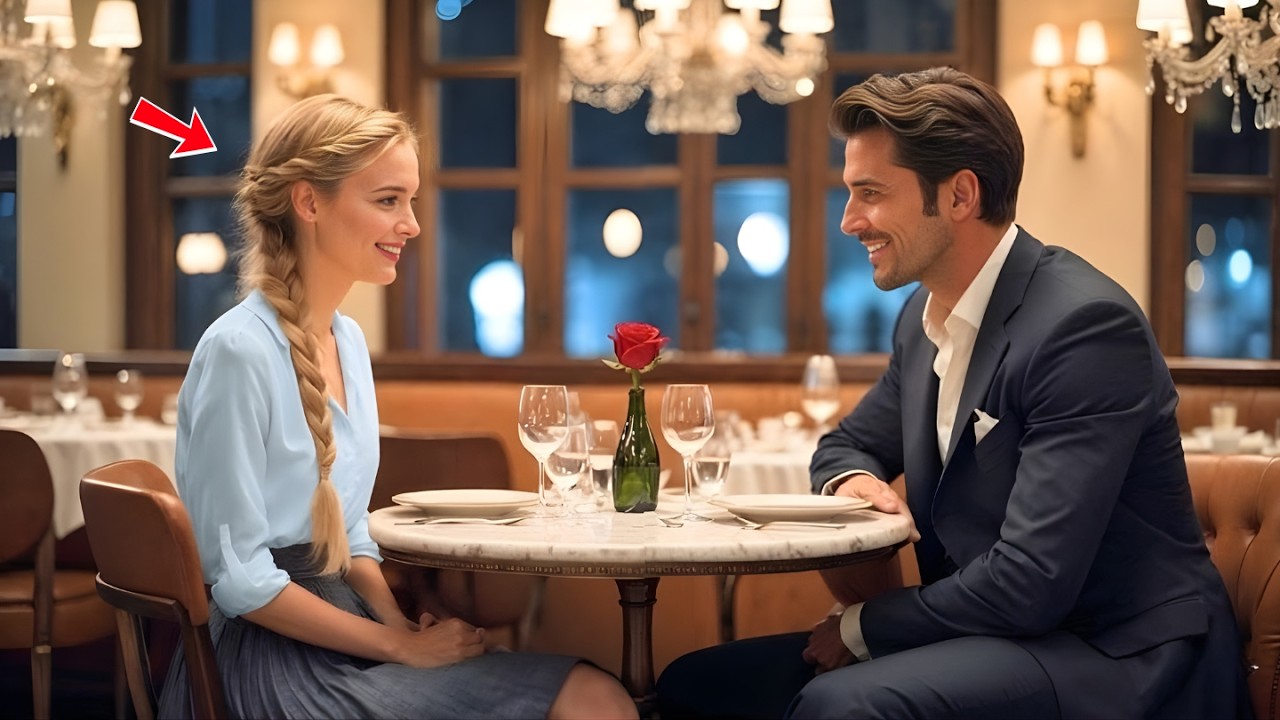 La cita a ciegas estaba vacía... hasta que una chica pobre se sentó por error, y el CEO nunca la