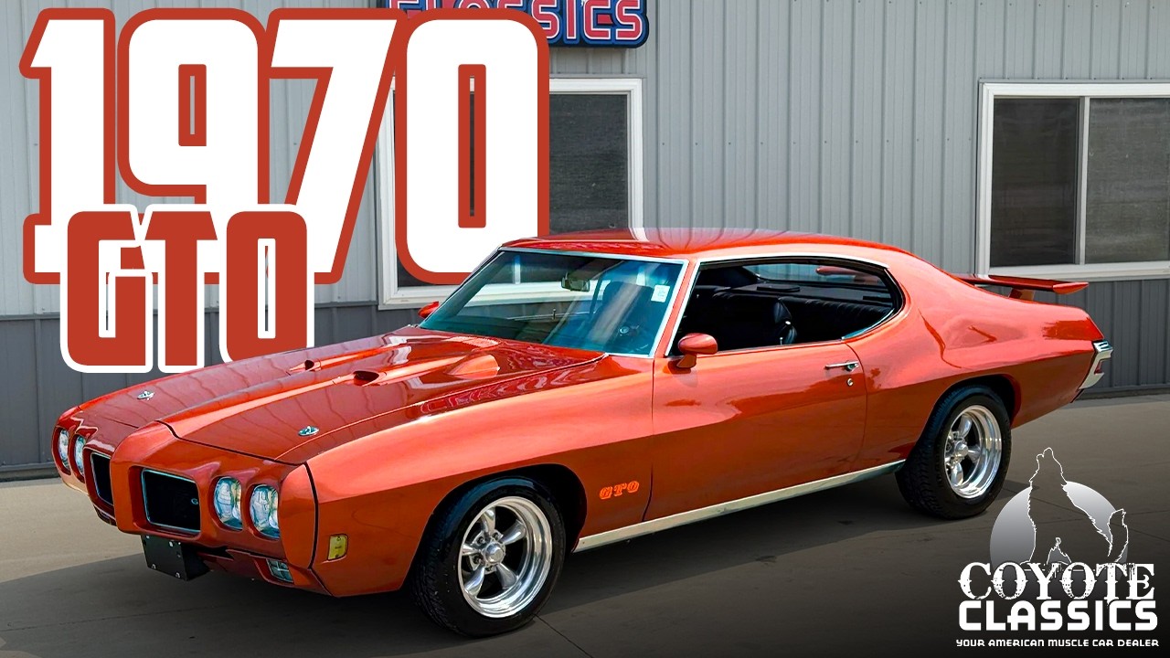 1970 Pontiac GTO Walkaround & Test Drive | Coyote Classics