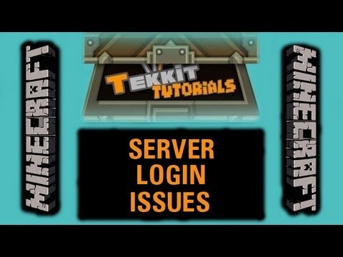 Minecraft Tekkit Server: Login Issues