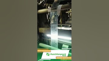 In Trục Đồng Túi PE Dán Miệng Tại Xưởng Thành Tiến Pack  #thanhtienpack