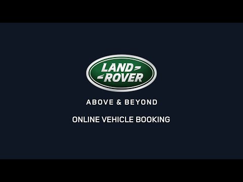 Land Rover Online Vehicle Booking