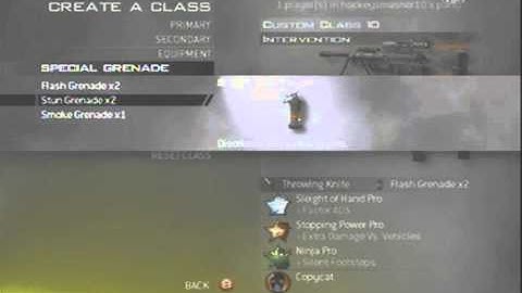 best QuickScoping class for mw2