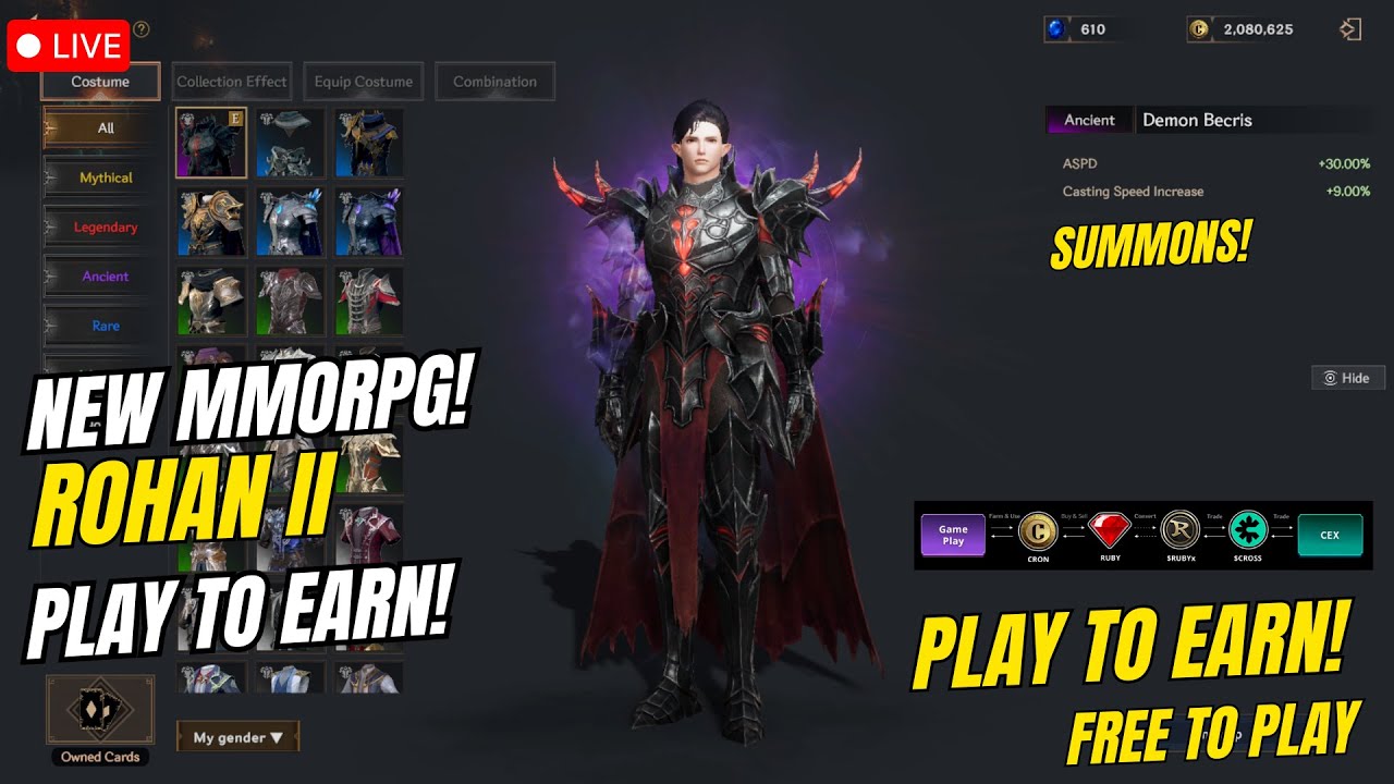 Play Rohan Bot Rohan II | New MMORPG , Play To Earn , Summoning! ( Tagalog ) - YouTube