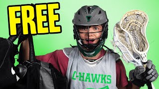 Trying To Get FREE Lacrosse Stuff
