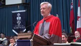 University of Toronto: William T. Reeves, Convocation 2013 Honorary Degree recipient