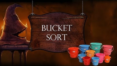 Sorting algorithms Bucket sort