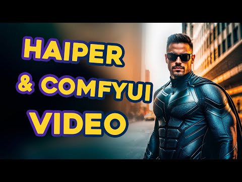 Видео: Hiper & SVD ComfyUI | Генерируем видео пока Sora спит