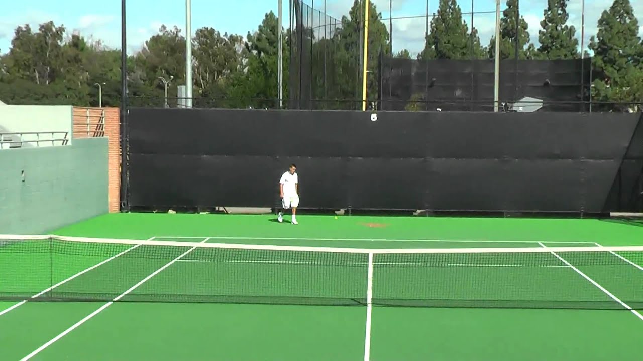 02 07 2010  USC Vs USD mens tennis singles 16 of 18