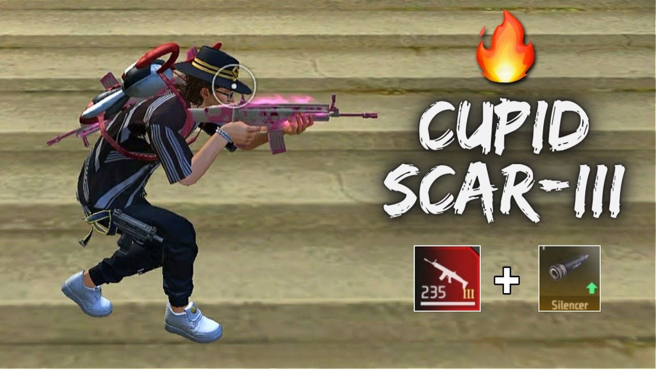 POWER OF CUPID SCAR-III 🔥 SOLO vs SQUAD 💥 - RANGE IS NOT A PROBLEM 😂🔥