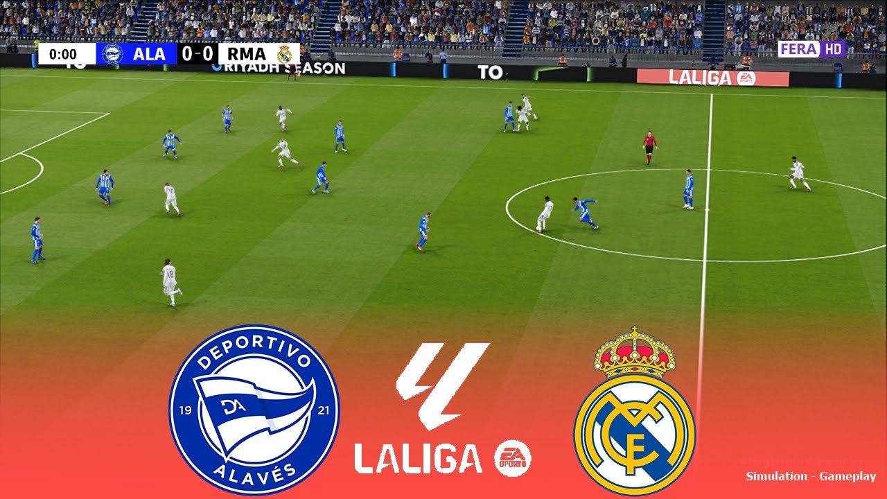 ALAVES vs REAL MADRID Live | La Liga 2025 | 14 December 2025 ...