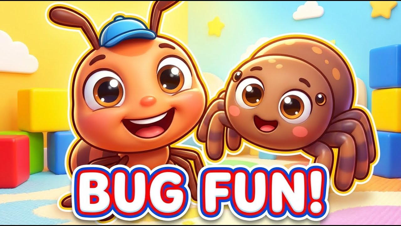 Tiny Ants & Spiders at Home 🐜🕷️ | Fun Nursery Rhymes for Kids | Learning Cartoon