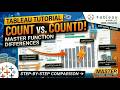 COUNT vs. COUNTD in Tableau: The Ultimate Beginner's Guide 📊