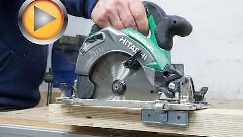 Test akumulatorowej pilarki tarczowej Hitachi C 18DBAL