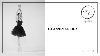 【 opera n. 】Paris発の日本製上質レオタード / New high quality leotard brand / Classic N. 001