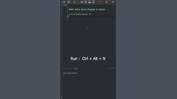 [01] Python First Program: How to Write “Hello World” |  Codex People  #python #shorts