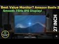 Amazon Basics 27" IPS Monitor Review | 1080p 75Hz with Speakers (Best Budget Office Display?)