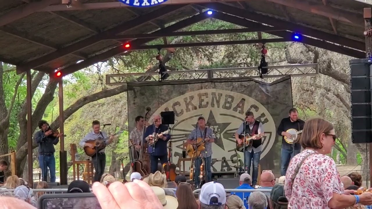 Ancient Tones - Ricky Skaggs and KY Thunder 4/23/22 Luckenbach, TX