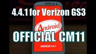 4.4.1 KitKat [Official] CyanogenMod 11- Verizon Galaxy S3 How to install. screenshot 5
