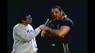 Mick Karch interviews The Hater - from Slick Micks Bodyslam Revue March 1998