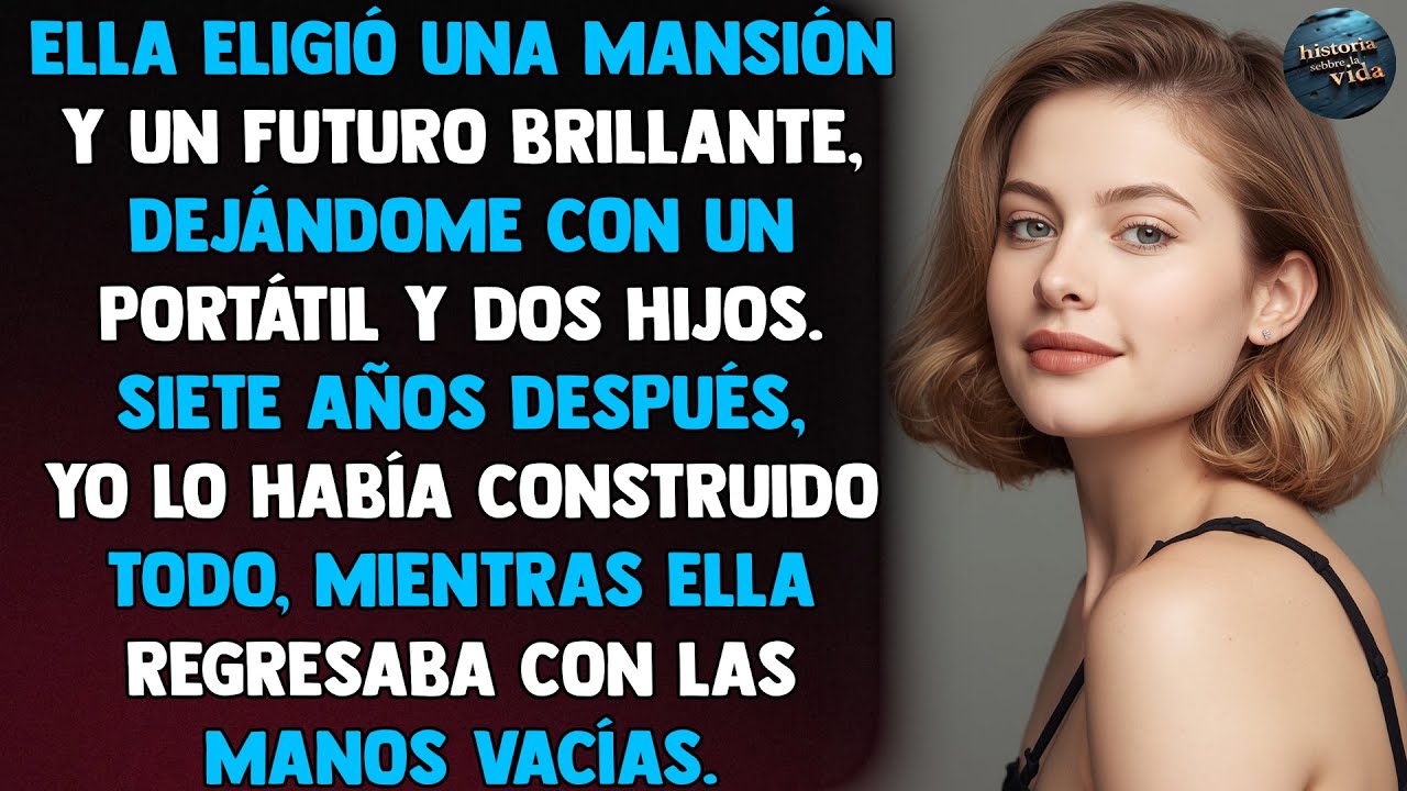 Ella eligió una mansión y un futuro brillante, dejándome con un portátil y dos hijos.