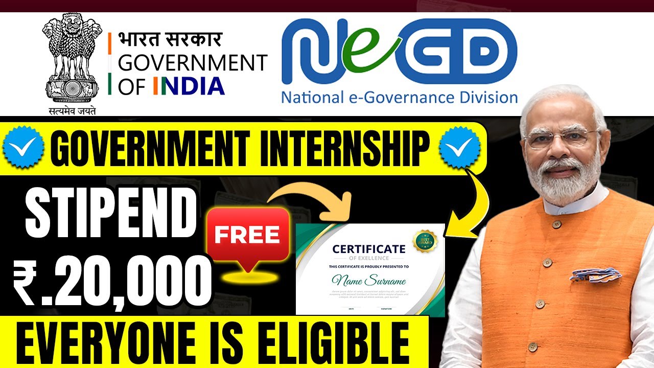 Government Internships 2026 | Free Internship With Certificate Online ...
